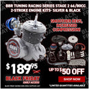 BBR Tuning Racing Series Stage 2 66/80cc 2-Stroke Engine Kit