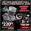 BBR Tuning Racing Series Stage 4 66/80cc 2-Stroke Engine Kit