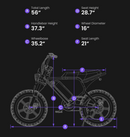 Macfox 500W M16 Electric Bike