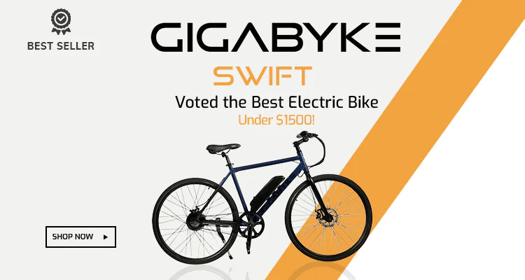 Click here to see the 500w GigaByke Swift Electric Bike - Voted the best electric bike under $1500. 