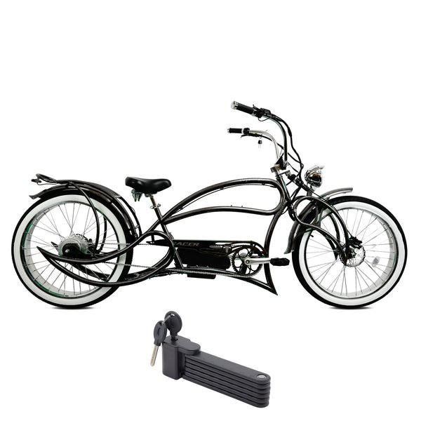 Tracer Beyond Pro 800W 26" Classic Stretch Chopper Electric Bike