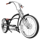 Tracer GTS 7 Speed Black Lowrider Front View
