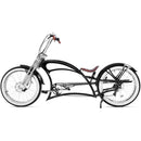 Tracer GTS 7 Speed Black Stretch Cruiser Profile