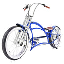 Tracer GTS 7 Speed Blue Chopper Front Perspective