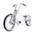 Tracer GTS 7 Speed White Chopper Perspective