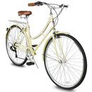 Tracer Osaka 700C 7Spd ST Beige Cream Front Angle