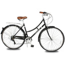 Tracer Osaka 700C 7Spd ST Gloss Black Side Profile