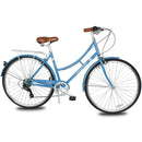 Tracer Osaka 700C 7Spd ST Ocean Blue Side Profile
