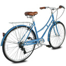 Tracer Osaka 700C 7Spd ST Ocean Blue Side Profile Alt