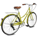 Tracer Osaka 700C 7Spd ST Olive Green Rear Angle