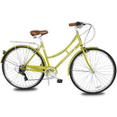 Tracer Osaka 700C 7Spd ST Olive Green Side Profile