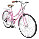 Tracer Osaka 700C 7Spd ST Pastel Pink Front Angle