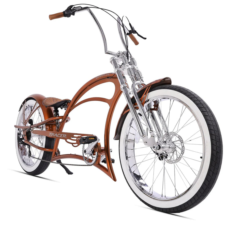 Tracer Scorpion GTS 7-Speed Stretch Cruiser Bike