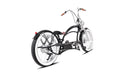 Tracer Severus DTS E Bike Black Rear Three Quarter View