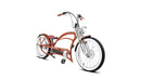 Tracer Severus DTS E Bike Brown Front Three Quarter View