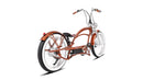Tracer Severus DTS E Bike Brown Rear Three Quarter View