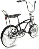 Tracer Smart Classic Lowrider Beach Cruiser Single Speed Bike Matte Black Back Right Angle View