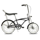 Tracer Smart Classic Lowrider Beach Cruiser Single Speed Bike Matte Black Right View