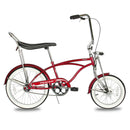 Tracer Smart Classic Lowrider Beach Cruiser Single Speed Bike Red Right View