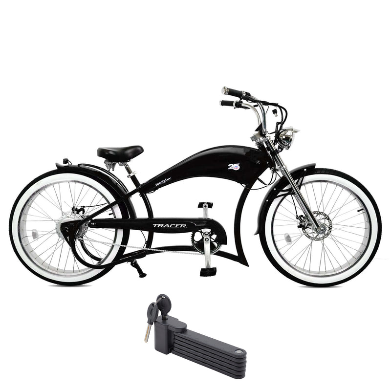 Tracer 500W Twenty5 GT Chopper Cruiser Electric Bike