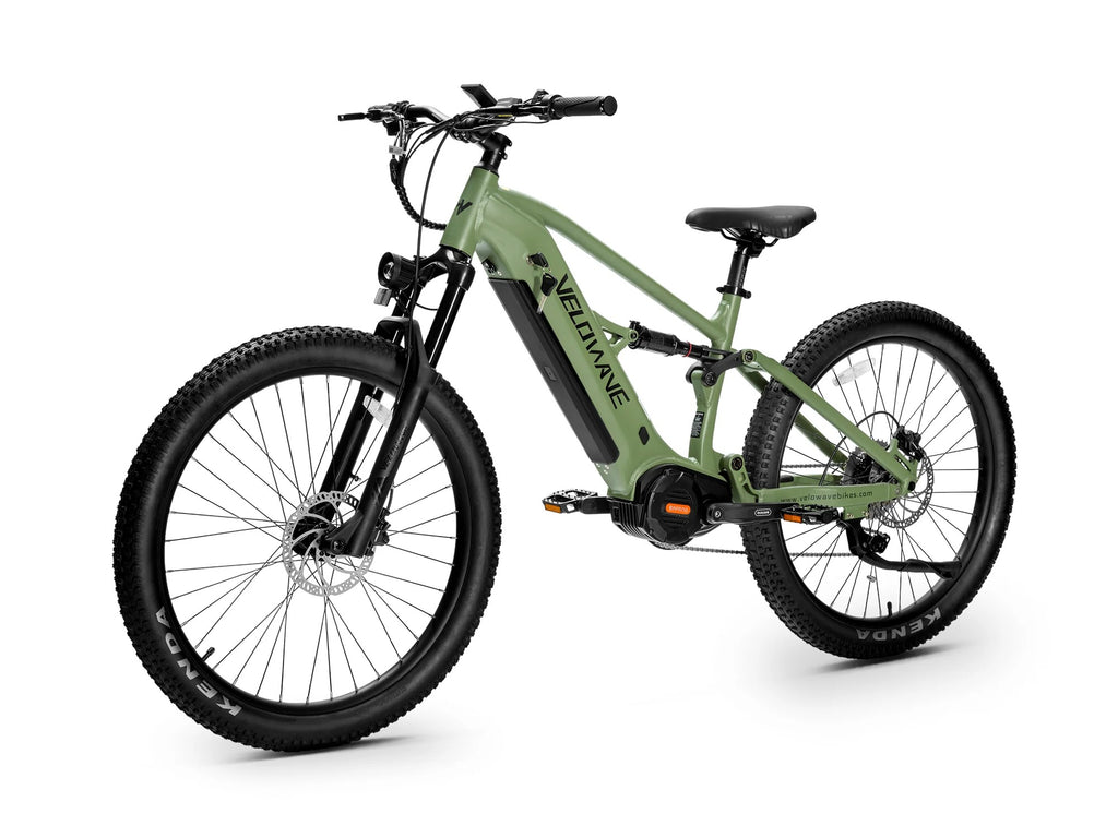 e bike wave fully Velowave 1000W Forest XM MTB 20Ah Step Over Electric Bike