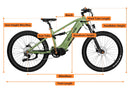 Velowave Forest XM Step Over Dimensions