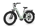 Velowave Ranger 3.0 Step Thru Pale Green Front Left View