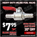 Heavy Duty Inline Fuel Valve