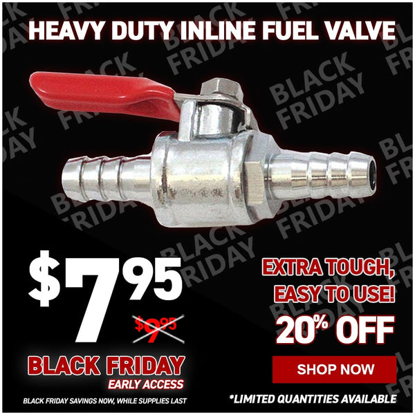 Heavy Duty Inline Fuel Valve