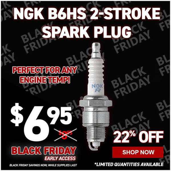 NGK B6HS 2-Stroke Spark Plug