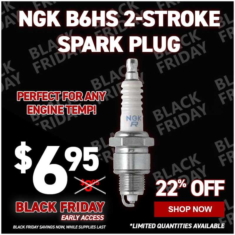NGK B6HS 2-Stroke Spark Plug