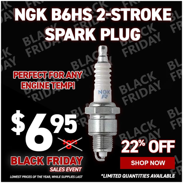 NGK B6HS 2-Stroke Spark Plug