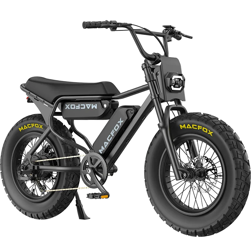 ジョンズベイ　ビックマック　XL 白黒　　ファイブブラザー Macfox X7 Electric Dirt Bike | 750W Peak Power Fat Tire E-Bike 20MPH