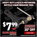Heavy Duty 410/415 Motorized Bicycle Chain Breaker Tool