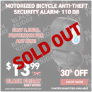 Motorized Bicycle Anti-Theft Security Alarm- 110 db
