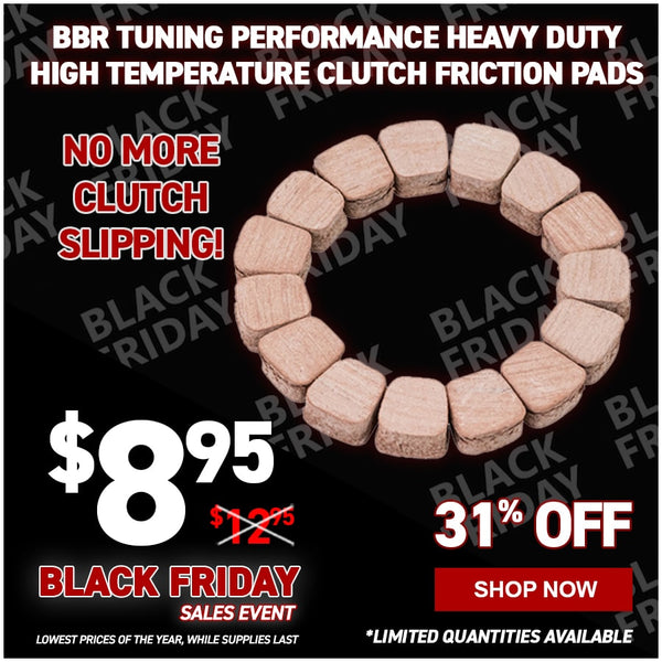 BBR Tuning Performance Heavy Duty High Temperature Clutch Friction Pads