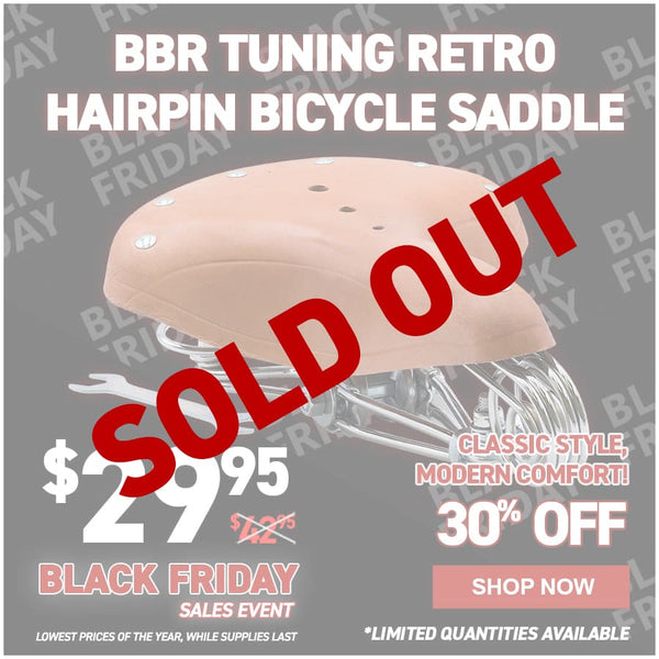 BBR Tuning Retro Hairpin Bicycle Saddle