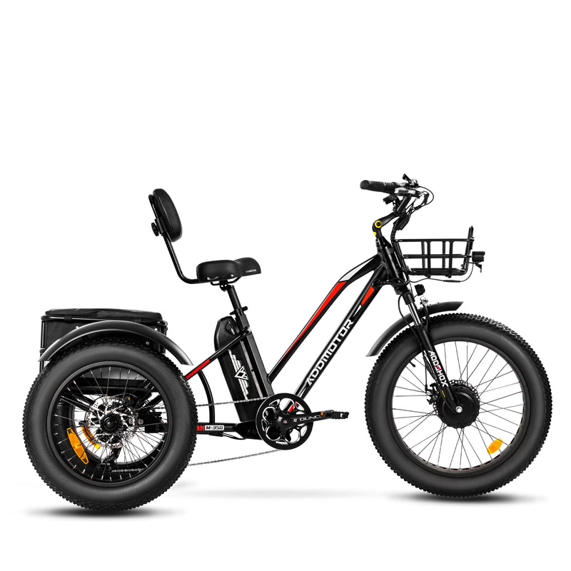 AddMotor 750W 2020 MOTAN M-350 P7 Fat Tires 750 Watt Motor Electric Tricycle