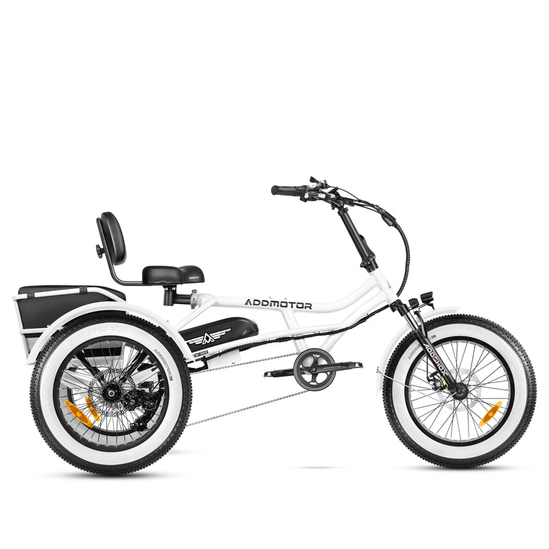 AddMotor 750W MOTAN M-360 Semi-Recumbent Trike Beach Electric Bike