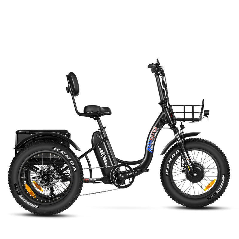 AddMotor 750W MOTAN M-330 P7 20" Step-Thru Fat Trike Electric Bike