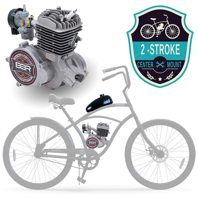 motor bicycle shop near me Switz Cruz + BBR Tuning 2-Stroke Engine