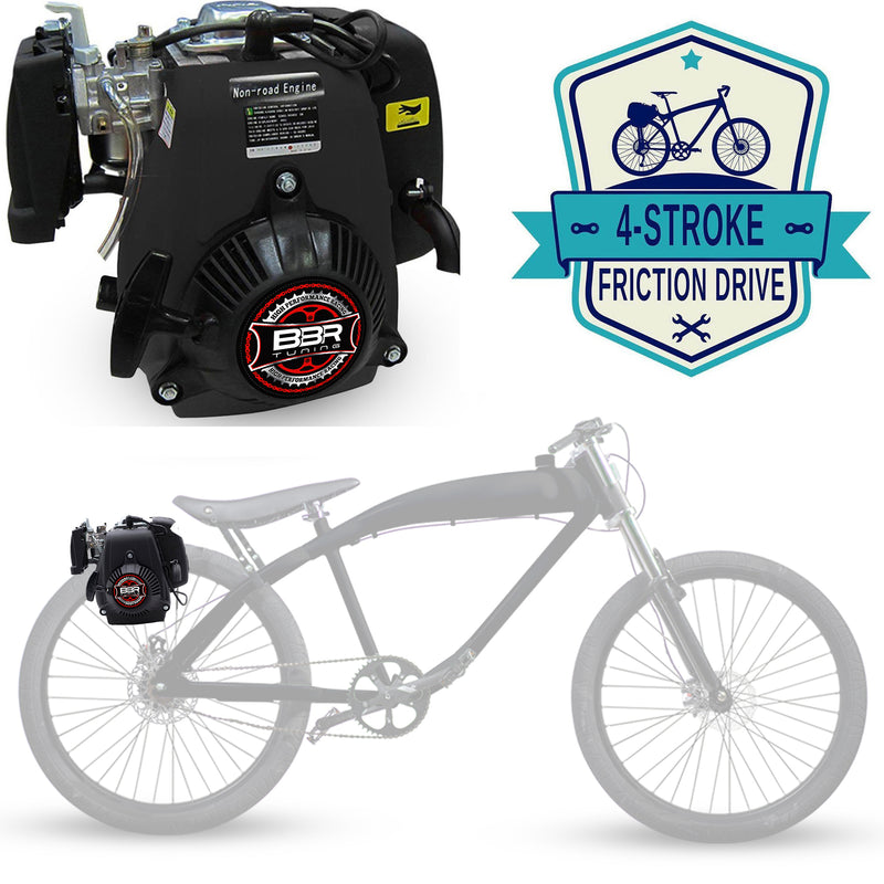 F-Zero Motorized Bike + 4 Stroke Friction Drive F-Zero Motorized Bike + 4 Stroke Friction Drive