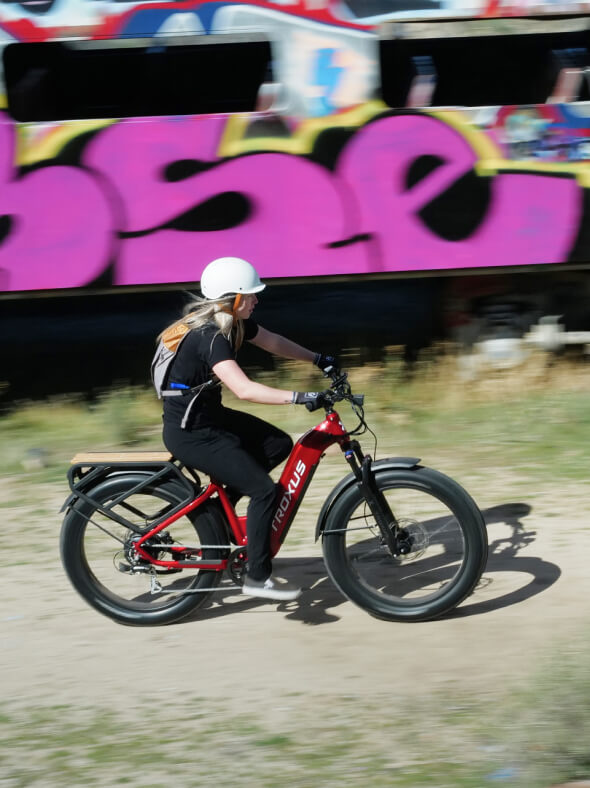 Troxus 750W Explorer Plus Step Thru Electric Bike