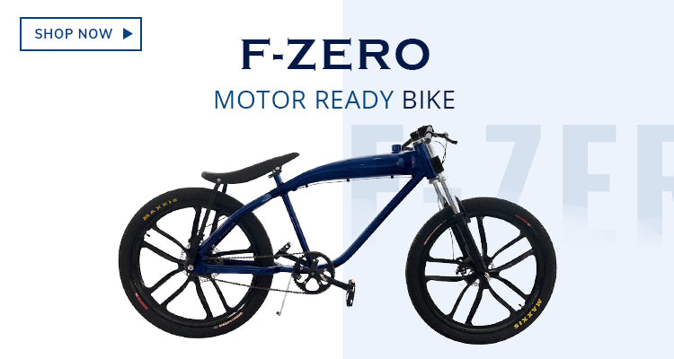 F-Zero motor-ready motorized complete rolling bike - Shop Now