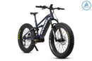 E-Joe 1000W Falcon X Full Suspension Mid-Step Electric Bike