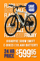GigaByke 500W Swift Electric Bike