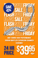 BBR Tuning High Performance Voodoo Muffler Expansion Chamber