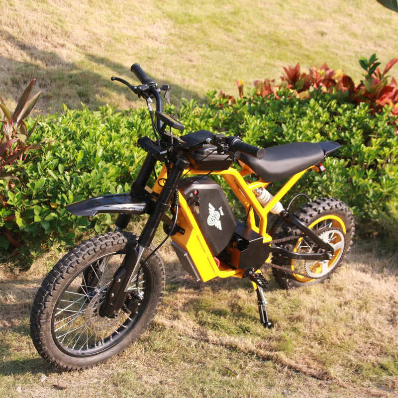Freego n Ebike Freego Nova 2 Mid Drive Dirt Bike City Left View 2