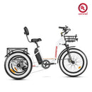 Addmotor 750W 48V Grandtan M-340 Trike Electric Bike