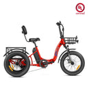 Addmotor 750W Triketan M-330F Rear Electric Bike